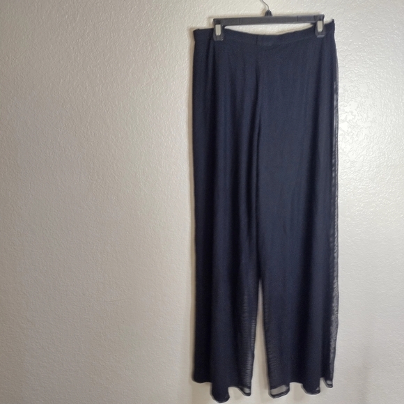 TADASHI Wide Leg Mesh Women’s Pants  High Rise Size XL - Picture 7 of 10